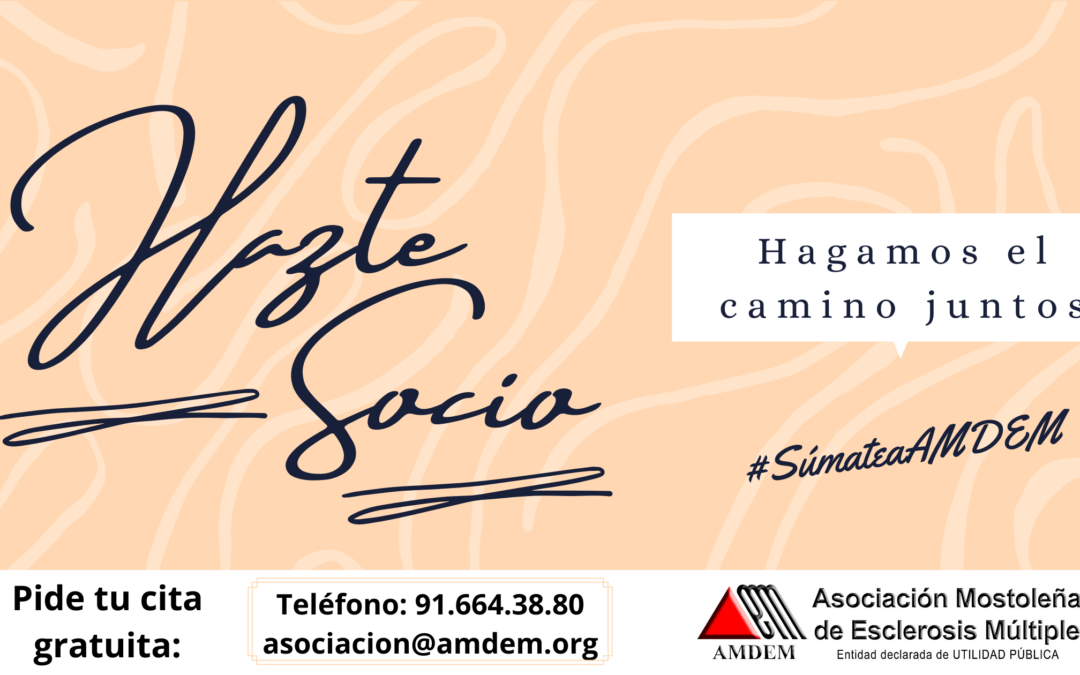 #SúmateaAMDEM y Hazte Socio