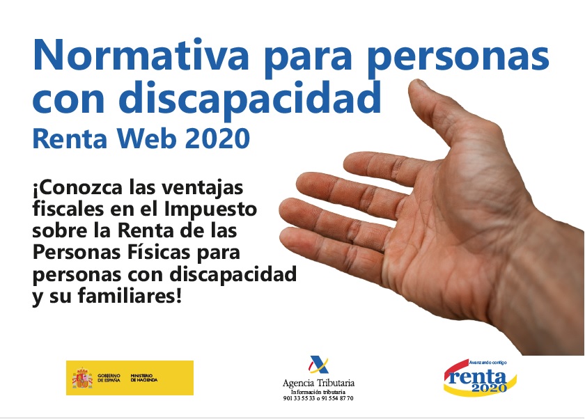 Normativa Personas con Discapacidad – Renta 2020