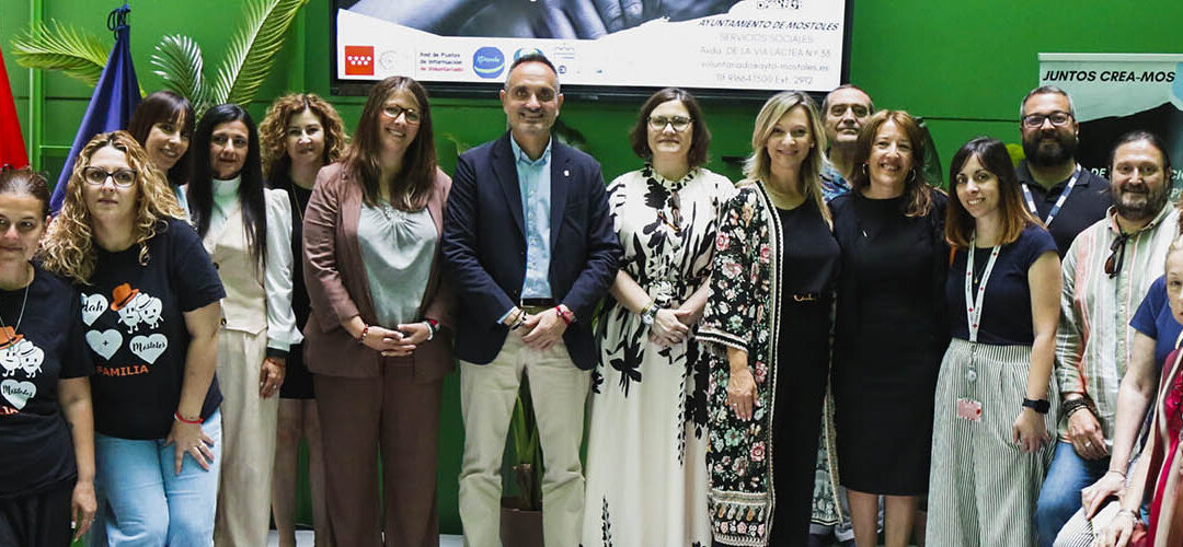 AMDEM, en la inauguración del PIV de Móstoles.